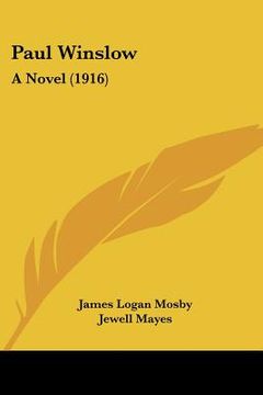 portada paul winslow: a novel (1916) (en Inglés)