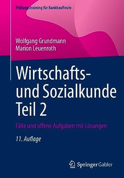 portada Wirtschafts- und Sozialkunde Teil 2: Fälle und Offene Aufgaben mit Lösungen (en Alemán)