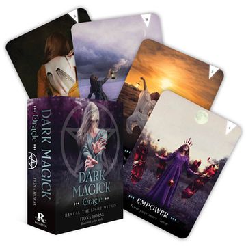 portada Dark Magick Oracle: Reveal the Light Within (36 Gilded Cards and 112-Page Full-Color Guidebook) (in English)