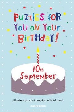 portada Puzzles for you on your Birthday - 10th September (en Inglés)