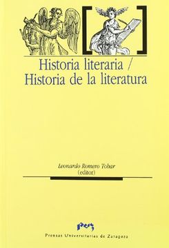 portada Historia Literaria / Historia de la Literatura (in Spanish)