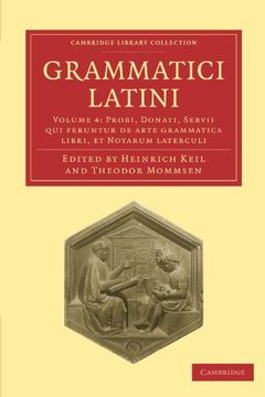 portada Grammatici Latini (en Latin)