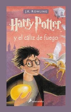 portada Harry Potter y el Cáliz de Fuego