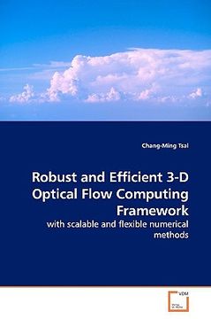 portada robust and efficient 3-d optical flow computing framework (in English)