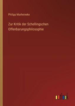 portada Zur Kritik der Schellingschen Offenbarungsphilosophie (en Alemán)