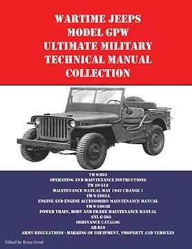 portada Wartime Jeeps Model gpw Ultimate Military Technical Manual Collection (en Inglés)