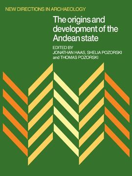 portada The Origins and Development of the Andean State (New Directions in Archaeology) (en Inglés)