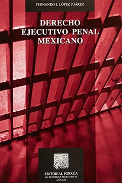 portada derecho ejecutivo penal mexicano