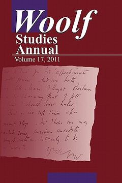 portada woolf studies annual vol 17 (in English)