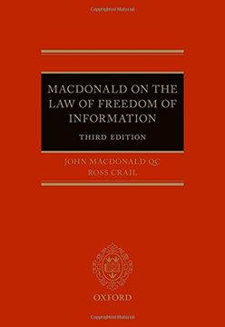 portada Macdonald on the Law of Freedom of Information