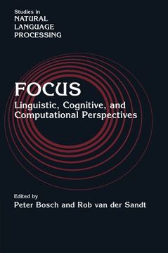 portada Focus Paperback (Studies in Natural Language Processing) (in English)