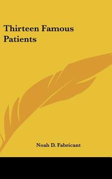 portada thirteen famous patients (in English)