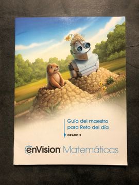 portada Envision Mathematics 2020 Spanish Today's Challenge Teacher's Guide Grade 3