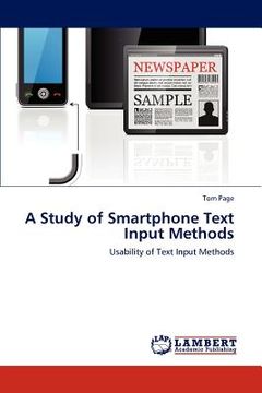 portada a study of smartphone text input methods (en Inglés)