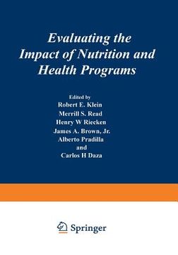 portada Evaluating the Impact of Nutrition and Health Programs (in English)
