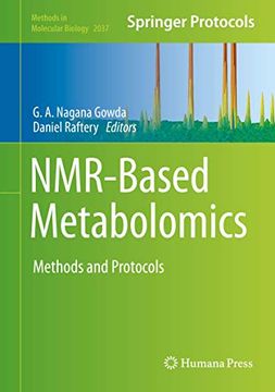 portada Nmr-Based Metabolomics: Methods and Protocols (en Inglés)