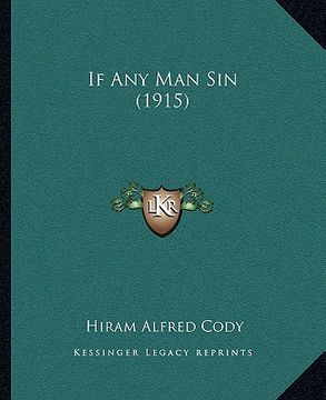portada if any man sin (1915) (en Inglés)