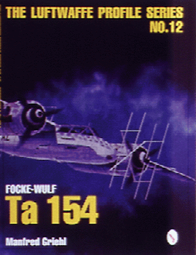 portada The Luftwaffe Profile Series No.12: Focke-Wulf Ta 154