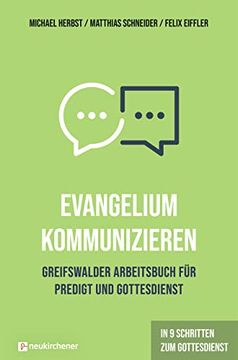 portada Evangelium Kommunizieren - Greifswalder Arbeitsbuch für Predigt und Gottesdienst (in German)