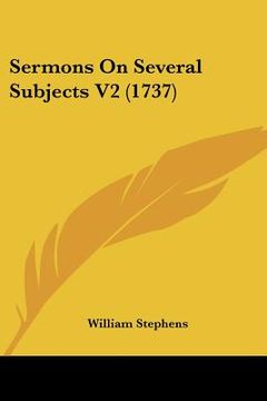 portada sermons on several subjects v2 (1737) (en Inglés)