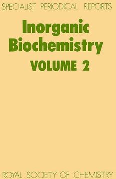 portada Inorganic Biochemistry: Volume 2 (Specialist Periodical Reports) (en Inglés)