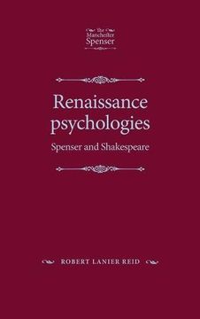 portada Renaissance Psychologies: Spenser and Shakespeare (in English)