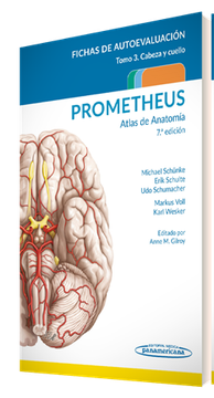 portada Prometheus. Atlas de Anatomía. Fichas de Autoevaluación: Cabeza y Cuello (in Spanish)