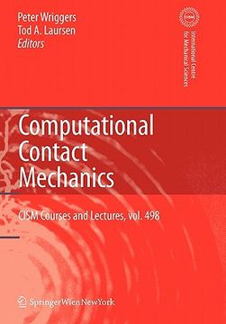 portada computational contact mechanics (en Inglés)