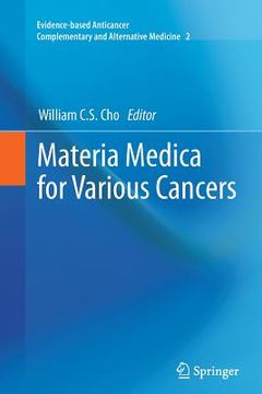 portada Materia Medica for Various Cancers (in English)