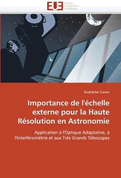portada Importance de L'Echelle Externe Pour La Haute Resolution En Astronomie
