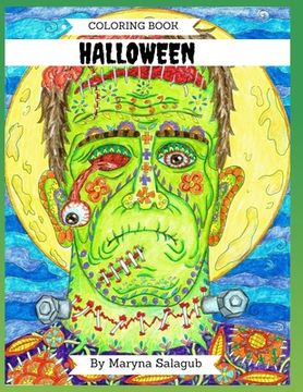 portada Halloween coloring book (en Inglés)