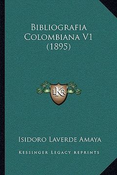 portada bibliografia colombiana v1 (1895)