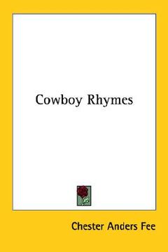 portada cowboy rhymes (en Inglés)