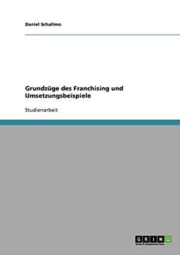 portada Grundzüge des Franchising und Umsetzungsbeispiele (German Edition)