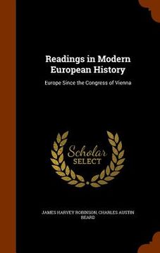 portada Readings in Modern European History: Europe Since the Congress of Vienna