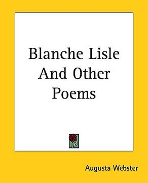 portada blanche lisle and other poems (in English)