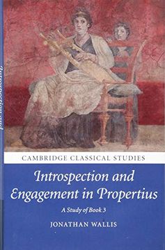 portada Introspection and Engagement in Propertius: A Study of Book 3 (Cambridge Classical Studies) (en Inglés)