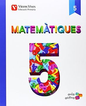 portada Matematiques 5 (aula Activa)