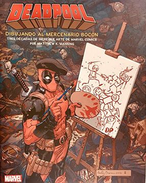 portada Deadpool Dibujando al Mercenario Bocon