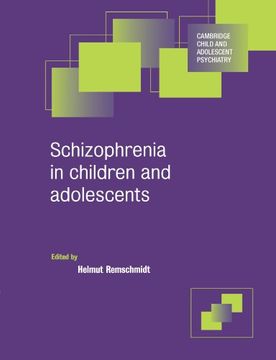 portada Schizophrenia in Children and Adolescents Paperback (Cambridge Child and Adolescent Psychiatry) (in English)