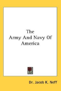 portada the army and navy of america (in English)