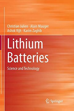portada Lithium Batteries: Science and Technology (in English)