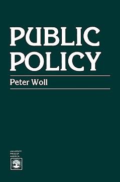 portada public policy (in English)