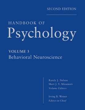 portada Handbook of Psychology, Behavioral Neuroscience (Volume 3) (en Inglés)