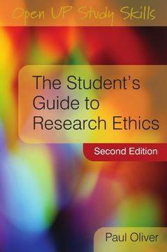portada The Student's Guide to Research Ethics (Open up Study Skills) (en Inglés)