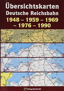 portada Übersichtskarten der Deutschen Reichsbahn 1948 - 1959 - 1969 - 1976 - 1990 (en Alemán)