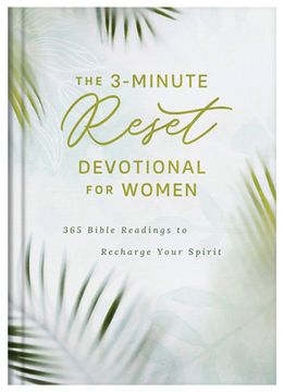portada The 3-Minute Reset Devotional for Women: 365 Bible Readings to Recharge Your Spirit (en Inglés)