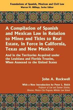 portada a compilation of spanish and mexican law (in English)