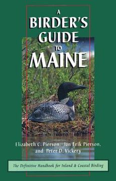 portada A Birder's Guide to Maine (en Inglés)