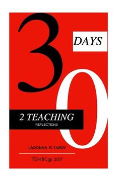 portada 30 Days 2 Teach: A Teacher's Guide (en Inglés)